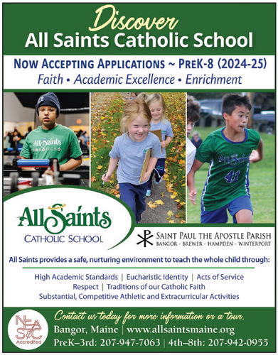 All Saints School Ad