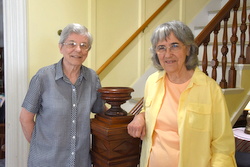 Sister Simone Janelle and Sister Joanne Roy, SCIM