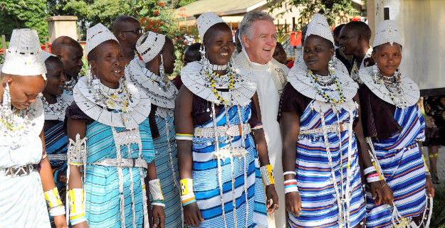 Irish Pallottines with indigenous peoples