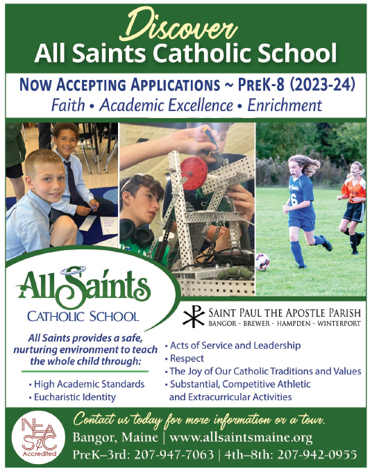 All Saints School ad