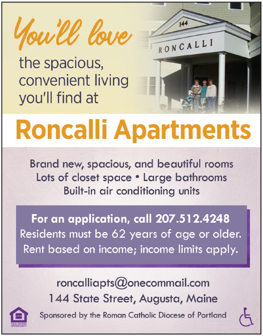 Roncalli Apartments ad