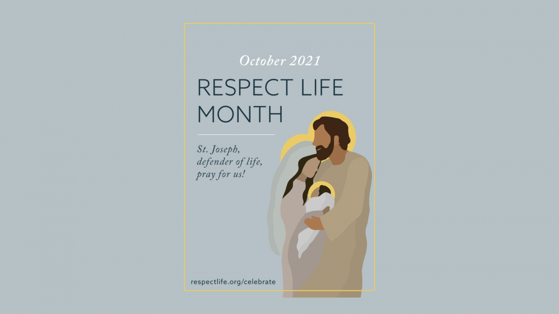 Respect Life month graphic 