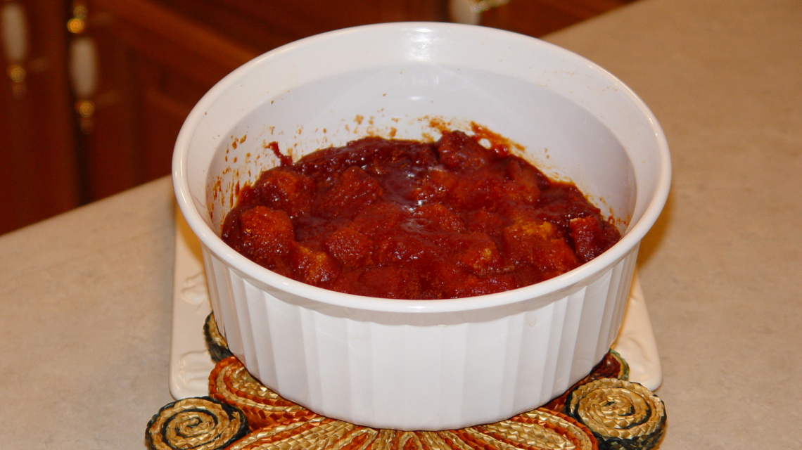 Tomato pudding