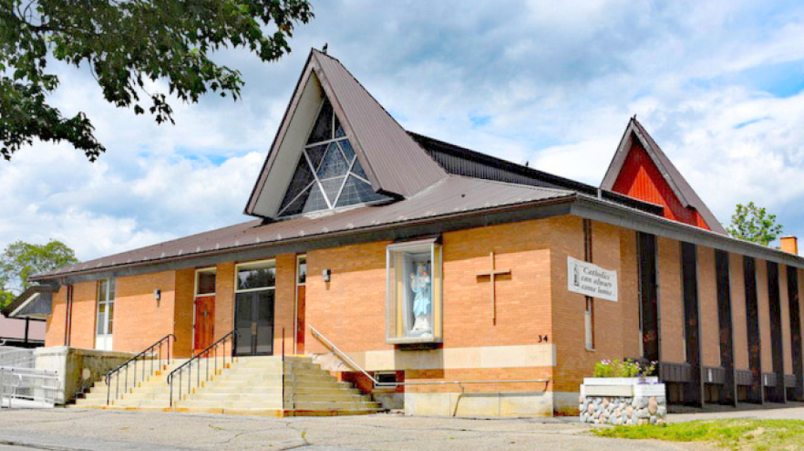 Holy Rosary Church in Caribou 