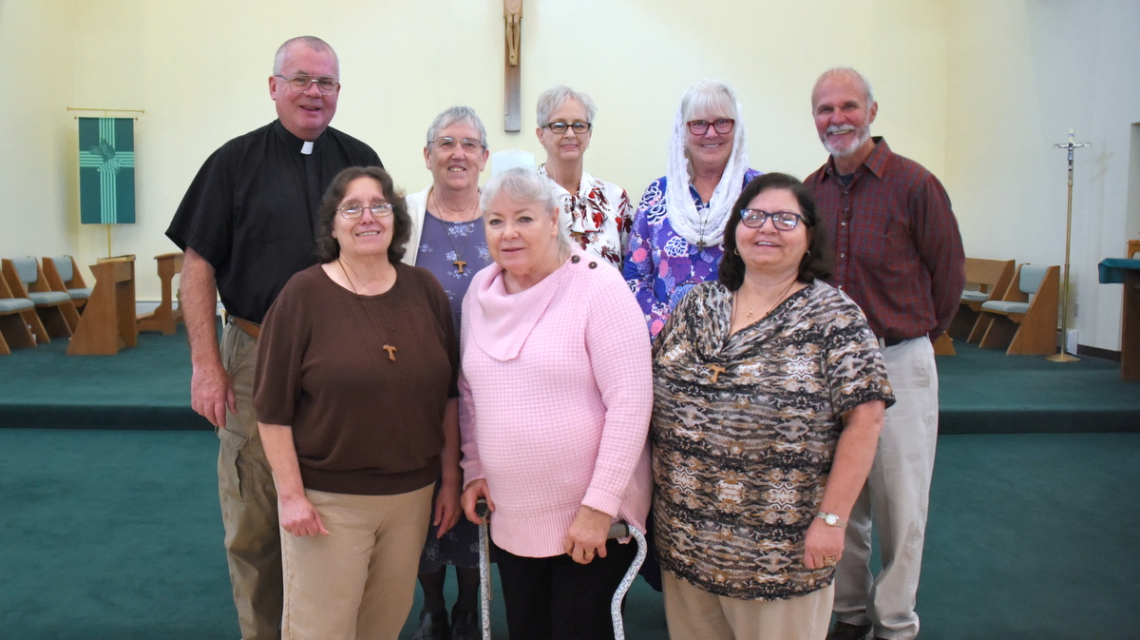 Heart of St. Francis Fraternity members
