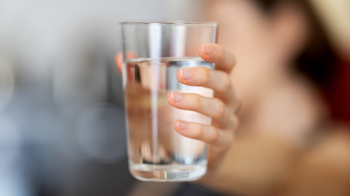 Glass of water