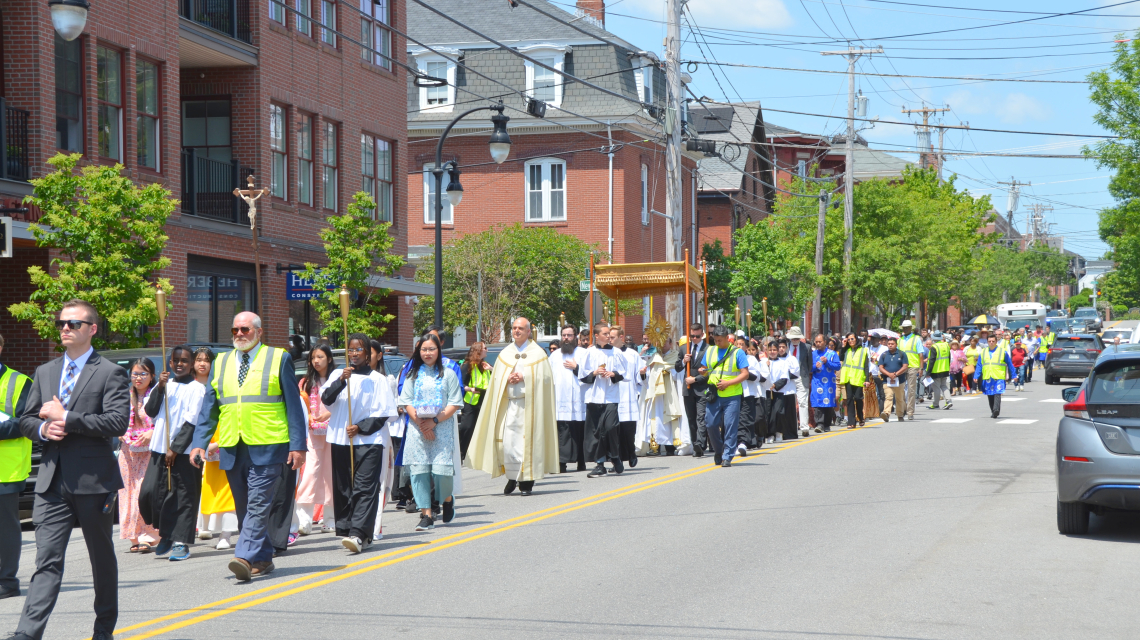 Corpus Christi Procession in Portland 