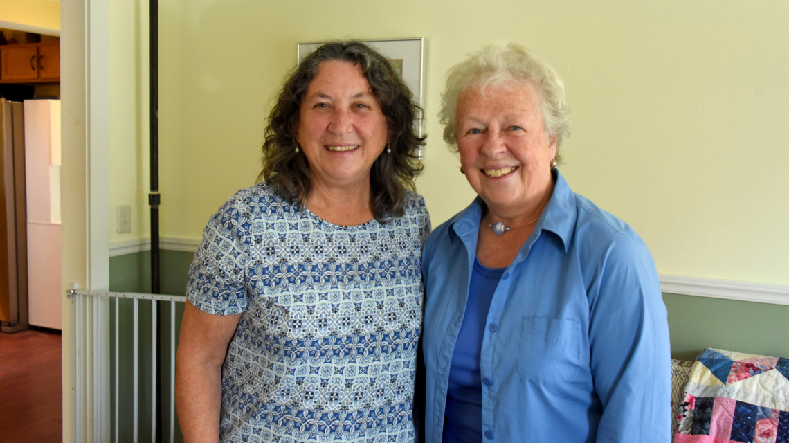 Cyndi Broyer and Bonnie Marsh
