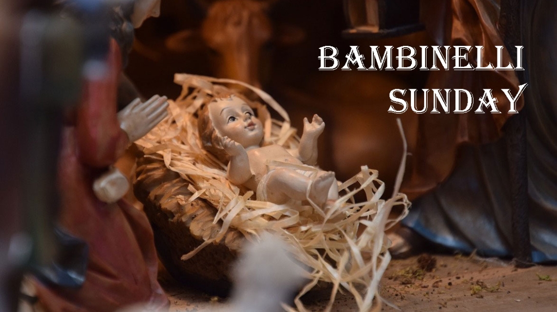Baby Jesus figure from manger
