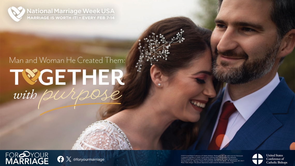 Woman with her head on a man's shoulder