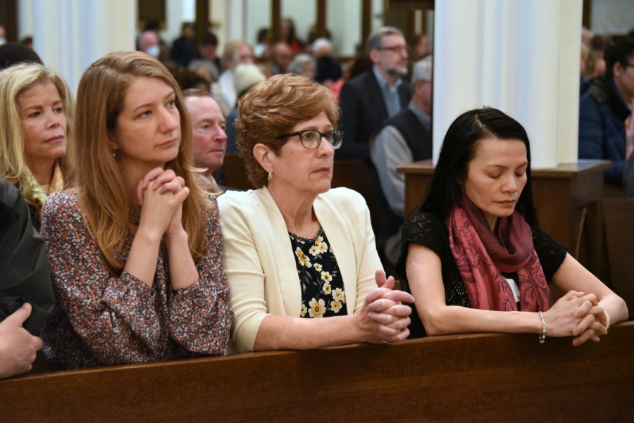 Three parishioners