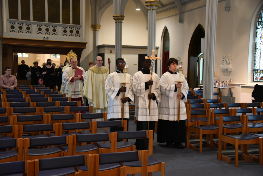 The eucharistic procession