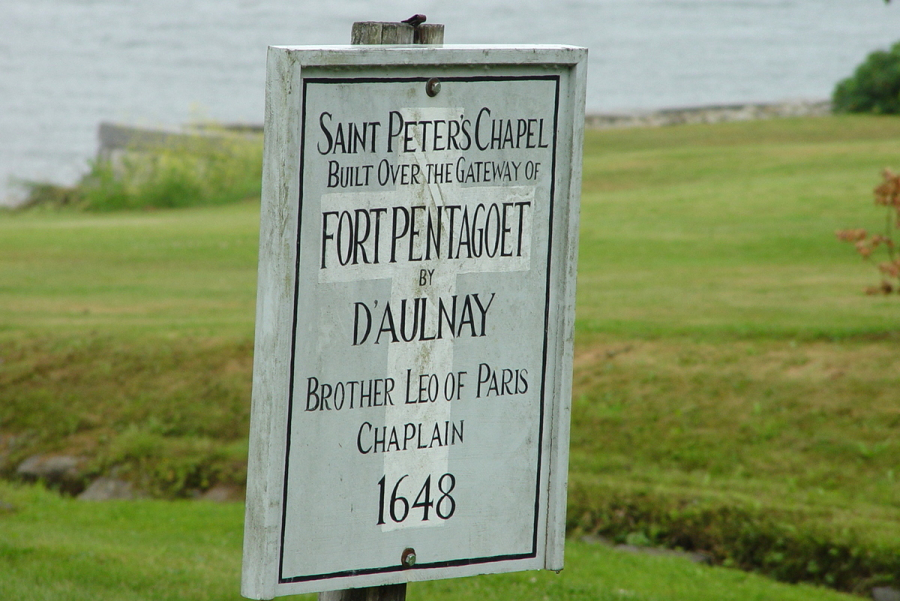 Site of St. Peter Chapel-Castine
