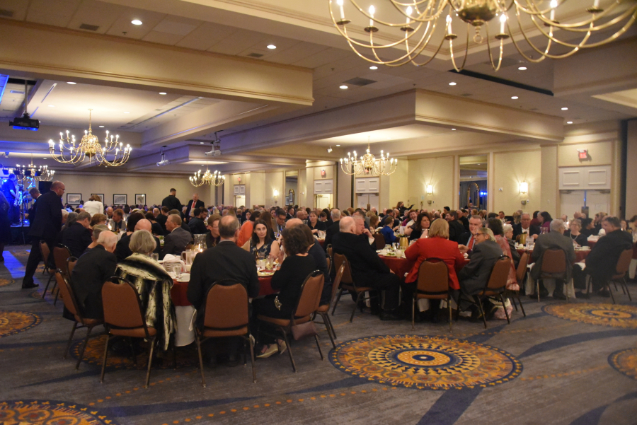 Harvest Ball ballroom