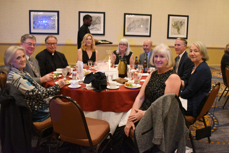 Parish of the Ascension of the Lord parishioners and Fr. Scott Mower