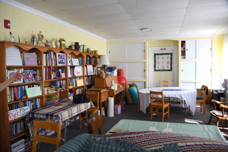 Sitting room at the Esther Residence