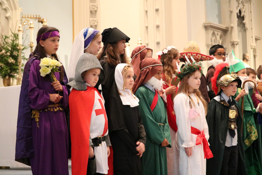 All Saints' Day at Maine Catholic Schools 