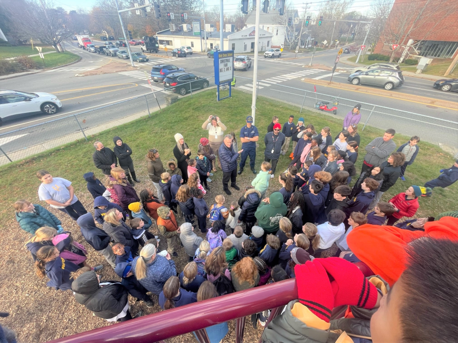 Holy Cross Flag Ceremony 