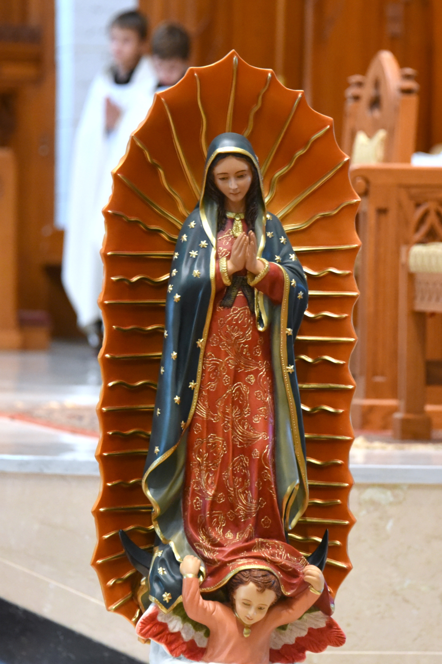 Statue of Our Lady of Guadalupe