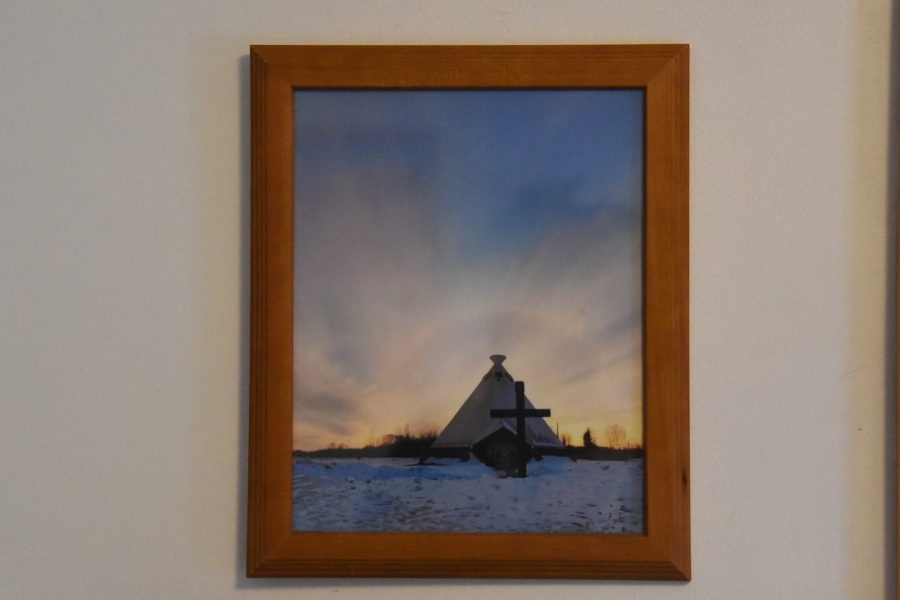 Teepee church in Alberta