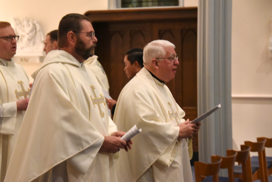 Father Bruce Siket and Msgr. Paul Stefanko