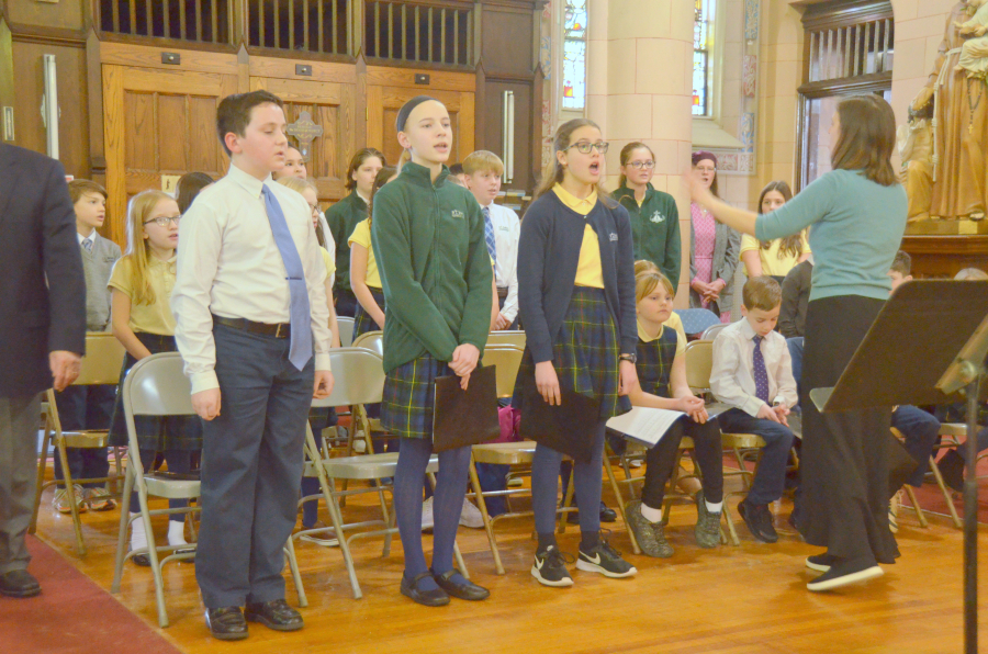 Opening Mass for Catholic Schools Week at St. John's Catholic School in Brunswick 