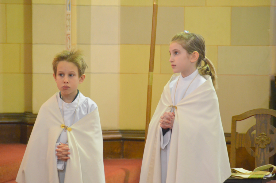 Opening Mass for Catholic Schools Week at St. John's Catholic School in Brunswick 