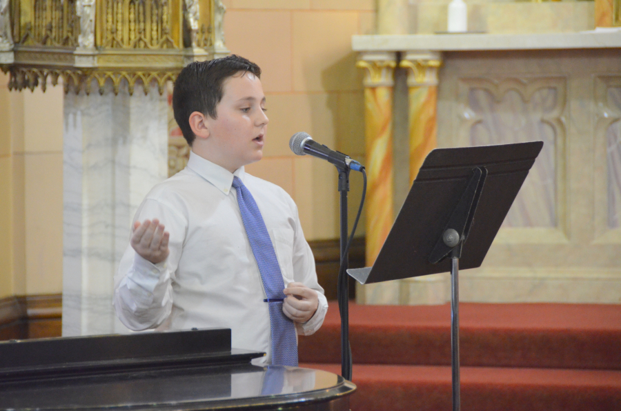 Opening Mass for Catholic Schools Week at St. John's Catholic School in Brunswick 