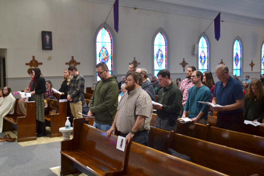 Rite of Election in Presque Isle