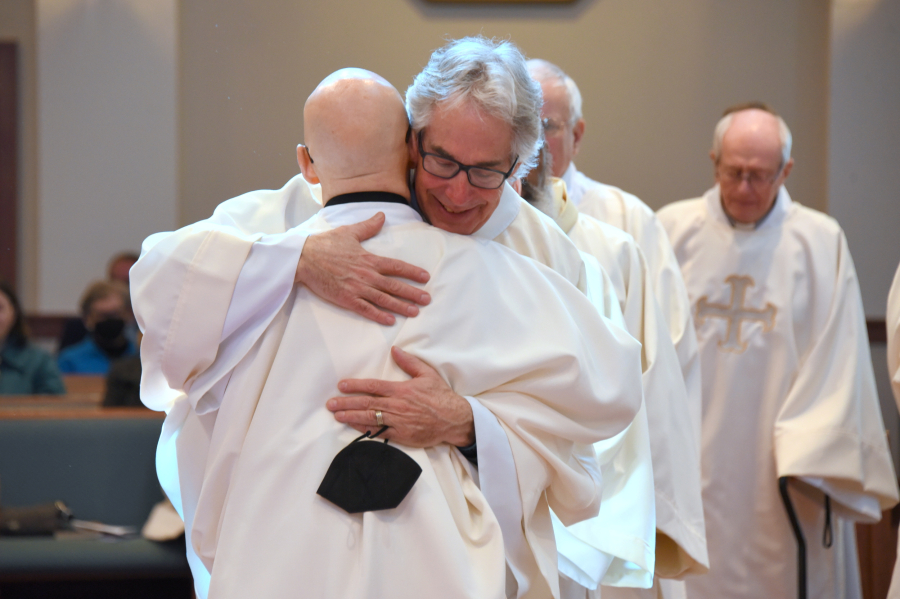 Fraternal Kiss of Peace from Deacon Carl Gallagher