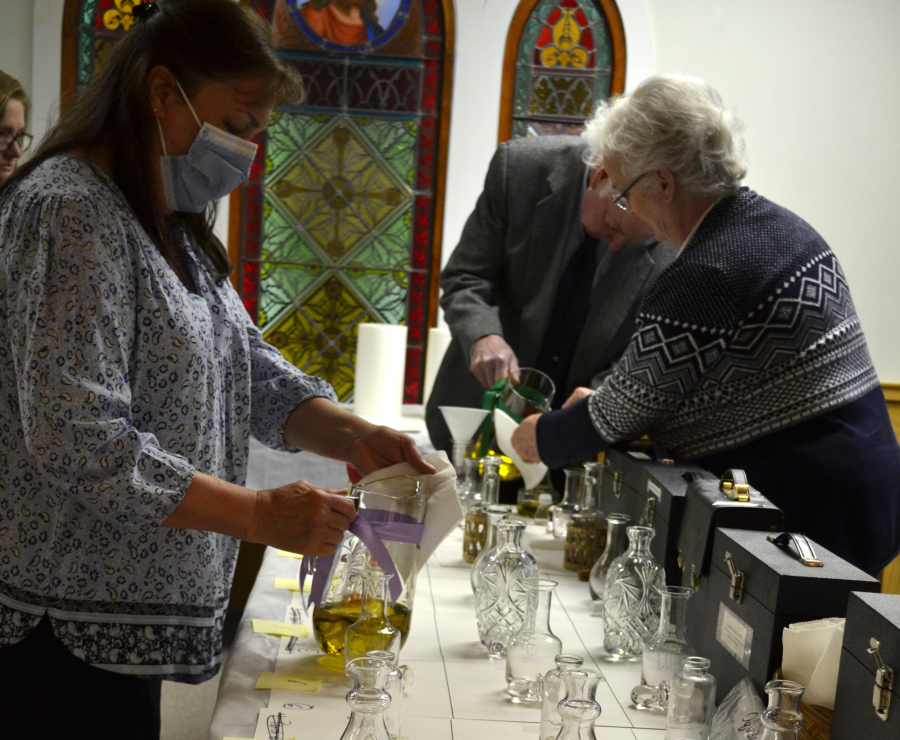 Bishop Deeley celebrated the Mass of the Oils in Houlton on Wednesday of Holy Week. 