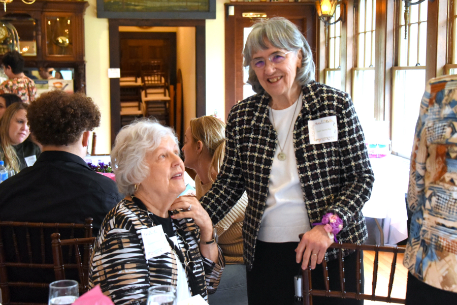 Sister Joanne Roy and Adoptive parent
