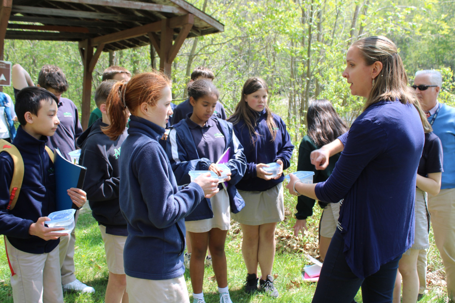 Atlantic Salmon Release Project at All Saints Catholic School in Bangor 