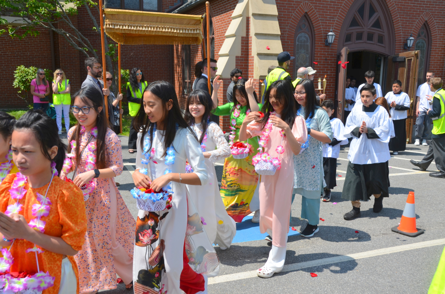 Corpus Christi Procession in Portland 