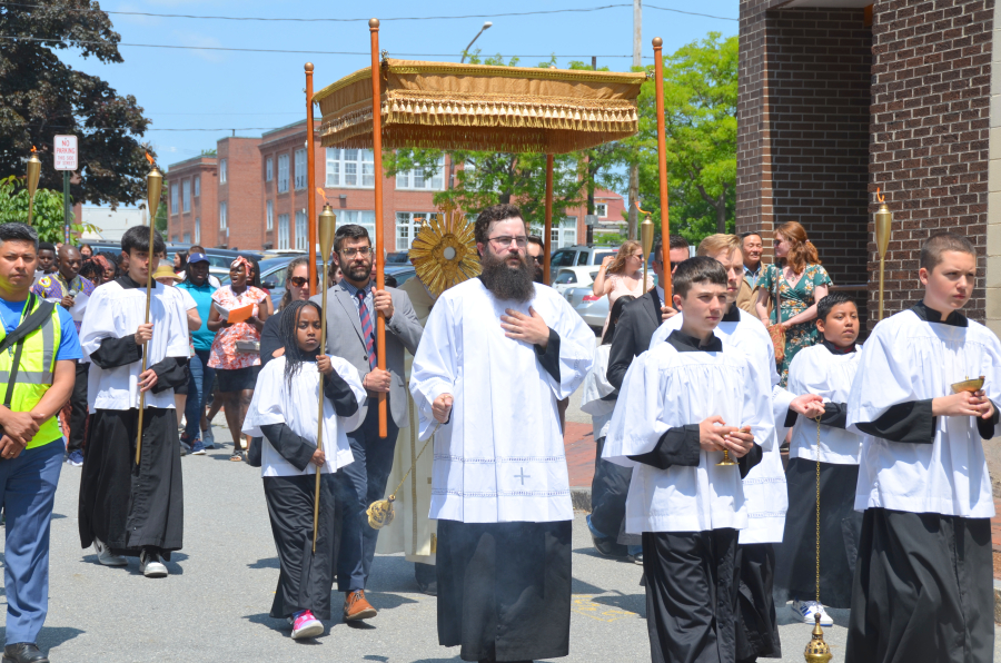 Corpus Christi Procession in Portland 