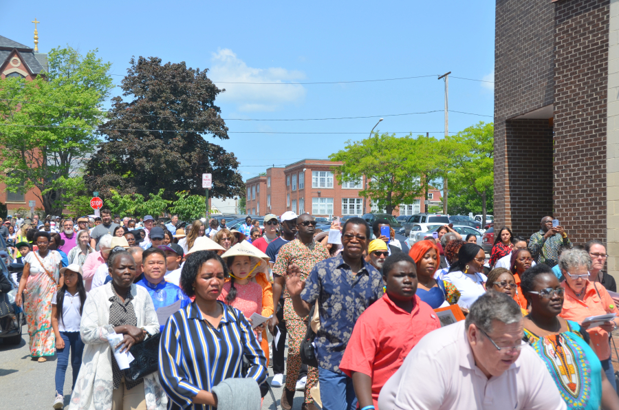 Corpus Christi Procession in Portland 