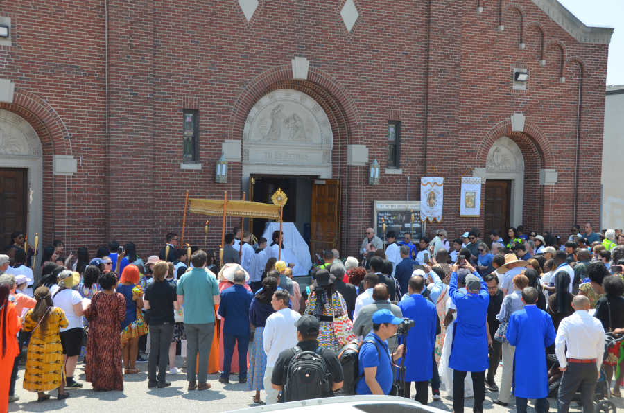 Corpus Christi Procession in Portland 