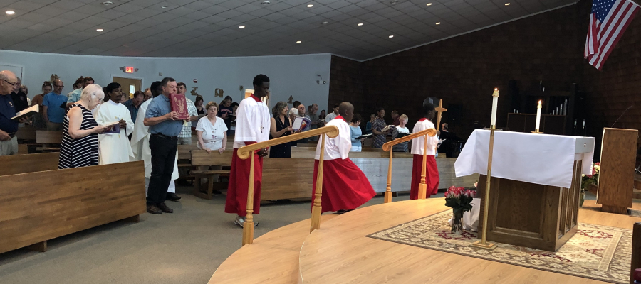 Corpus Christi Sunday eucharistic processions in Maine