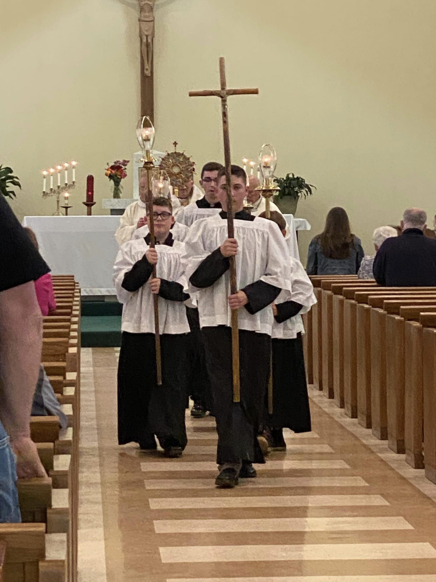 Corpus Christi Sunday eucharistic processions in Maine