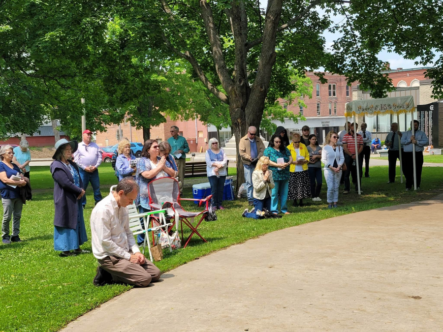 Corpus Christi Sunday eucharistic processions in Maine