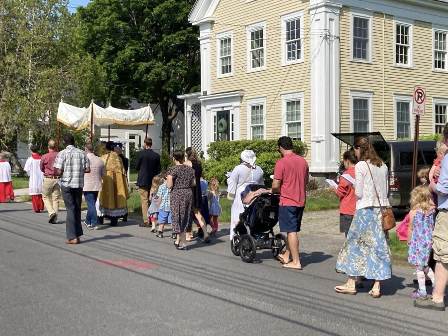 Corpus Christi Sunday eucharistic processions in Maine