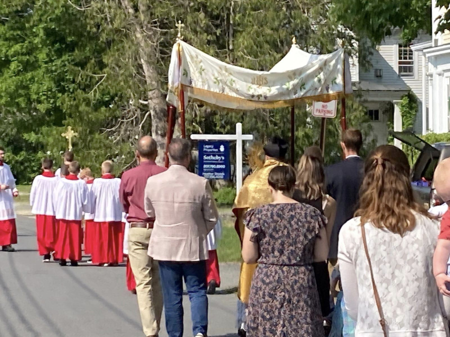 Corpus Christi Sunday eucharistic processions in Maine