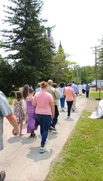 Corpus Christi Sunday eucharistic processions in Maine