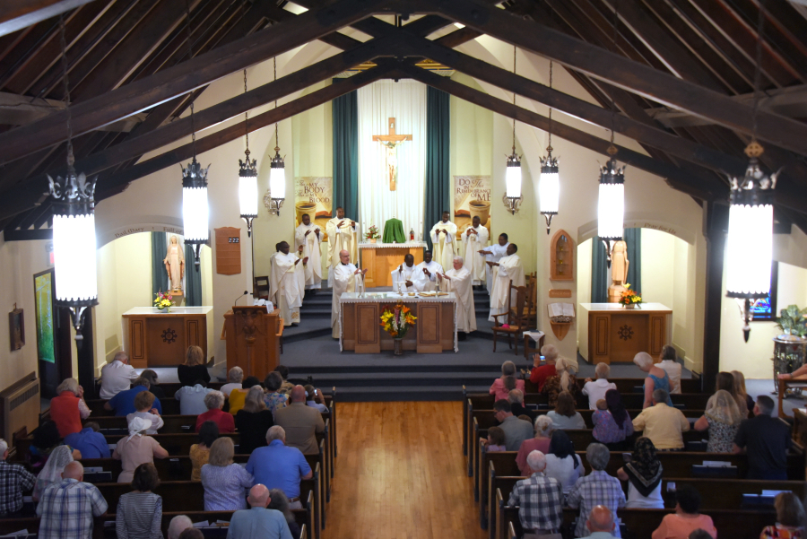 View from the choir loft