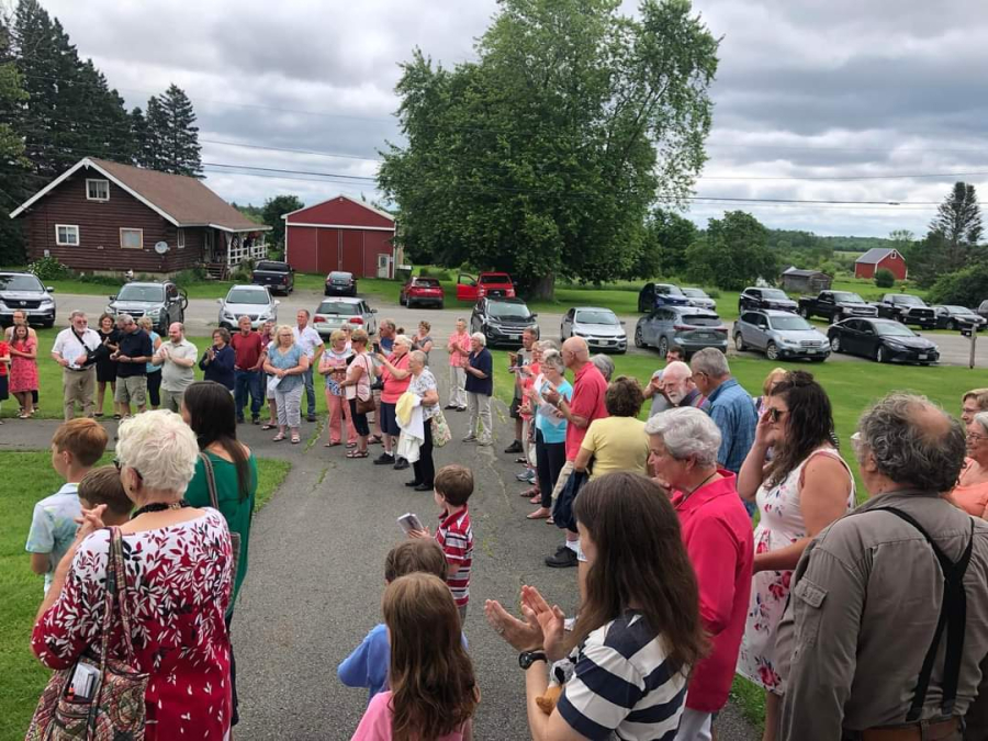 Centennial Celebration of St. Benedict Parish Center in Benedicta 