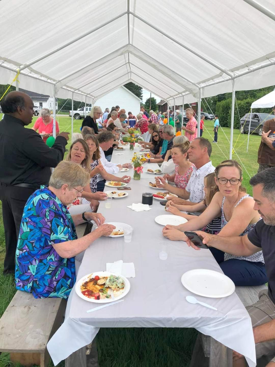 Centennial Celebration of St. Benedict Parish Center in Benedicta 