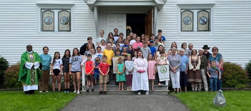 Centennial Celebration of St. Benedict Parish Center in Benedicta 