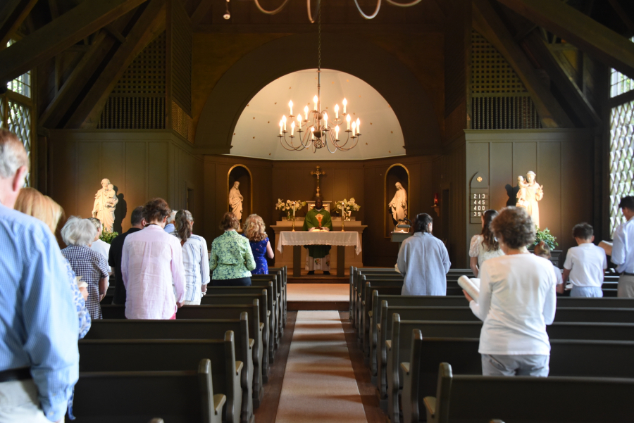 St. Mary of the Isles from the back.