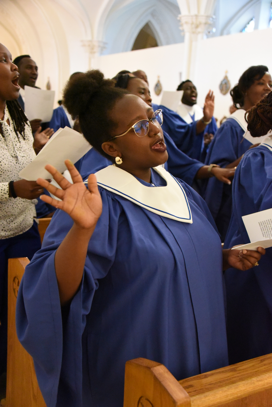 Choir Notre Dame de la Paix in Lewiston 