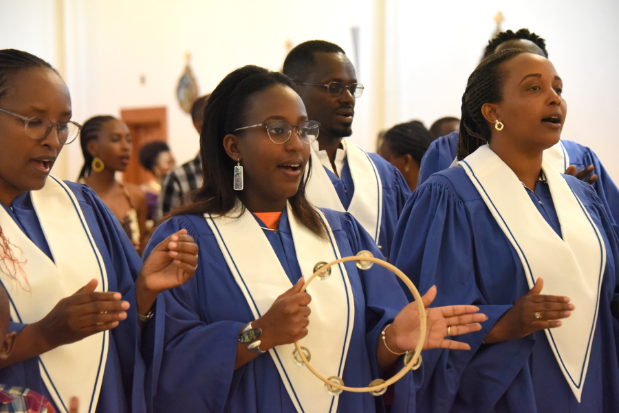 Choir Notre Dame de la Paix in Lewiston 